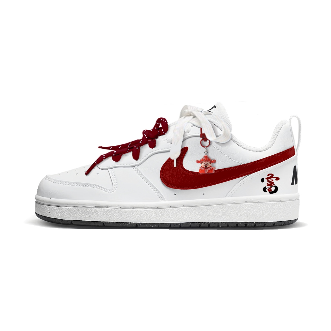 Nike Court Borough Instant Wealth Overnight Low top Kids' Skateboarding Shoes White Red Black Teenagers
Nike Court Borough Instant Wealth Overnight Low top Kids' Skateboarding Shoes White Red Black Teenagers