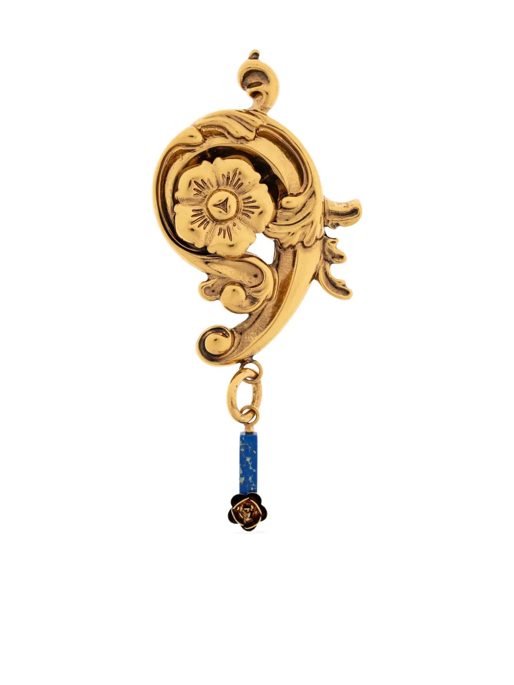 Латунная брошь с цветочным узором ETRO, золотой
Латунная брошь с цветочным узором ETRO, золотой