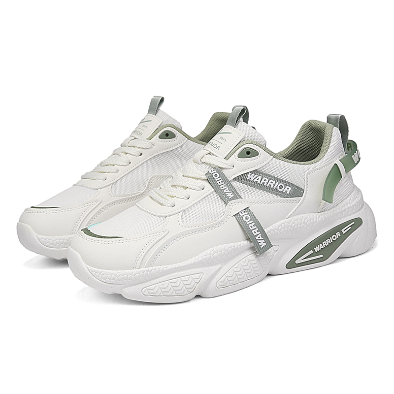 WARRIOR Кроссовки мужские массивные, белые/светло-зеленые
WARRIOR Кроссовки мужские массивные, белые/светло-зеленые