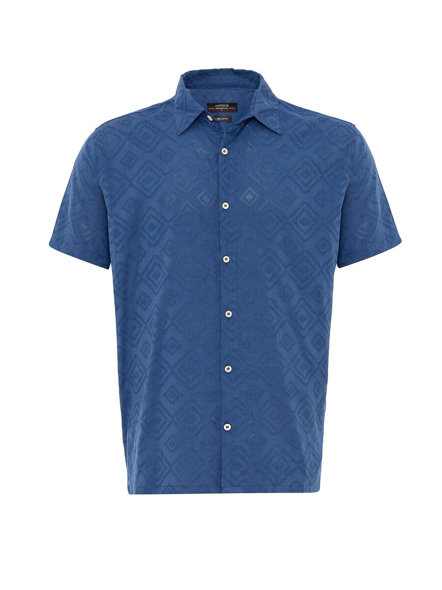 Рубашка на пуговицах стандартного кроя Antioch, индиго
Рубашка на пуговицах стандартного кроя Antioch, индиго