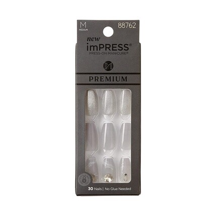Накладные ногти Kiss Press-On Manicure Коллекция премиум-класса — Legacy Grey V-Cut Stone Medium Ballerina Coffin Shape 30 шт., Impress
Накладные ногти Kiss Press-On Manicure Коллекция премиум-класса — Legacy Grey V-Cut Stone Medium Ballerina Coffin Shape 30 шт., Impress