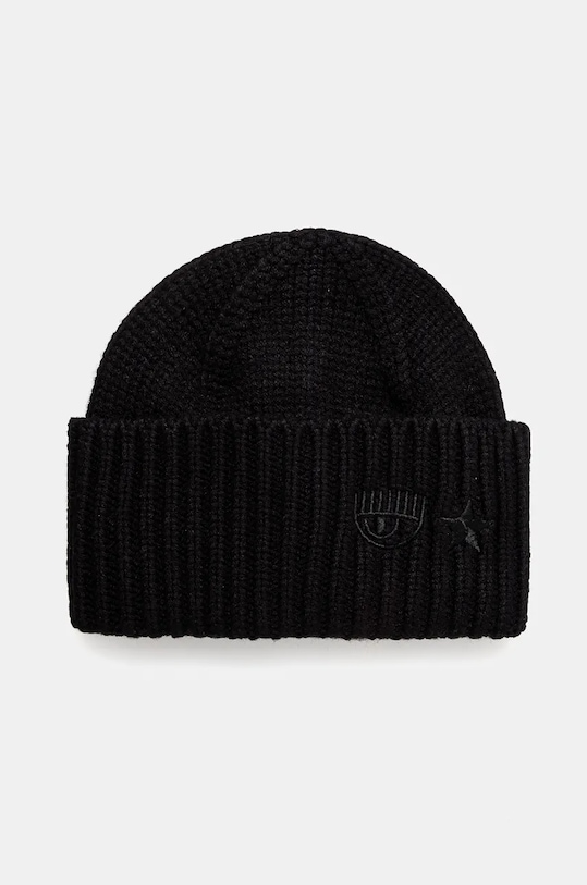 Шапка Chiara Ferragni, черный 
Шапка Chiara Ferragni, черный