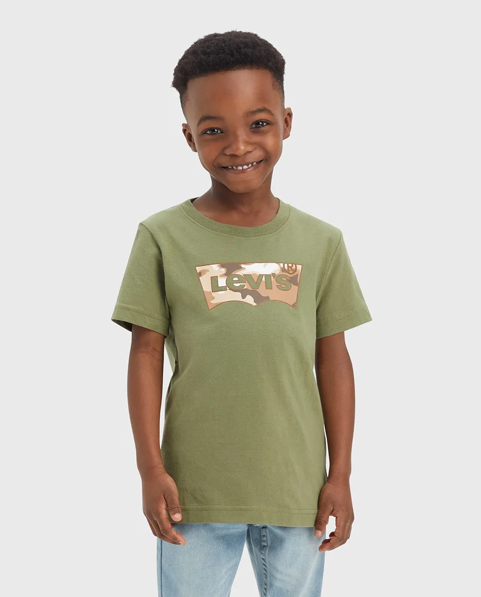 Детская футболка с коротким рукавом Levi'S, зеленый
Детская футболка с коротким рукавом Levi'S, зеленый