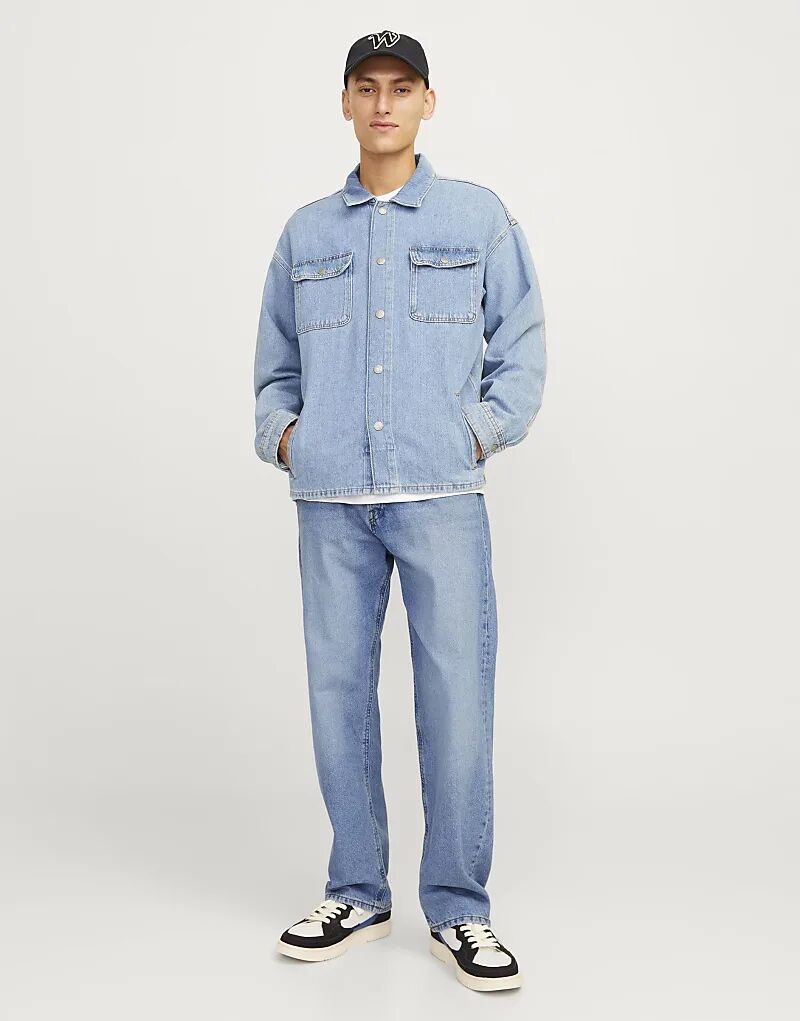 Jack & Jones – Синие джинсы свободного кроя
Jack & Jones – Синие джинсы свободного кроя