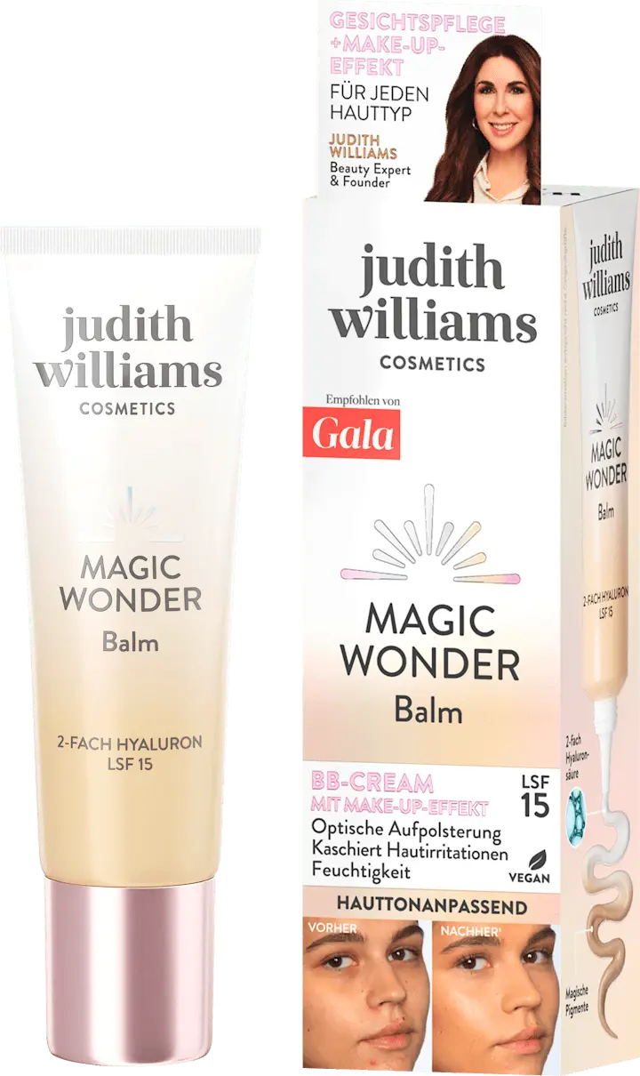 Дневной крем Judith Williams BB Creme Magic Wonder Balm LSF 15, 30 ml
Дневной крем Judith Williams BB Creme Magic Wonder Balm LSF 15, 30 ml