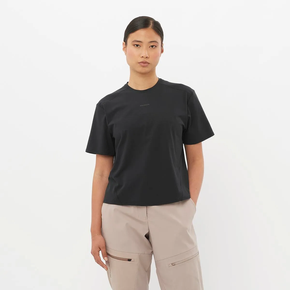 Женская футболка TRACKLINE SS с коротким рукавом для SALOMON Salomon, черный
Женская футболка TRACKLINE SS с коротким рукавом для SALOMON Salomon, черный