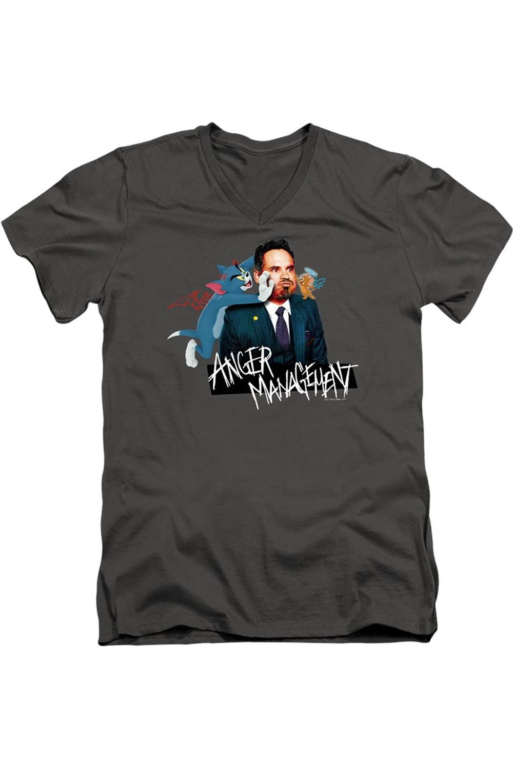 Футболка из хлопка премиум-класса с коротким рукавом и V-образным вырезом для взрослых «Управление гневом» Том и Джерри Tom And Jerry Movie, цвет charcoal
Футболка из хлопка премиум-класса с коротким рукавом и V-образным вырезом для взрослых «Управление гневом» Том и Джерри Tom And Jerry Movie, цвет charcoal