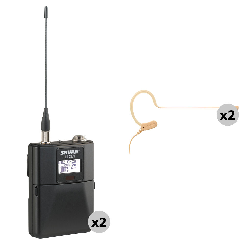 Беспроводной передатчик Shure ULXD1 Digital Wireless Bodypack Transmitter Kit with TA4M
Беспроводной передатчик Shure ULXD1 Digital Wireless Bodypack Transmitter Kit with TA4M