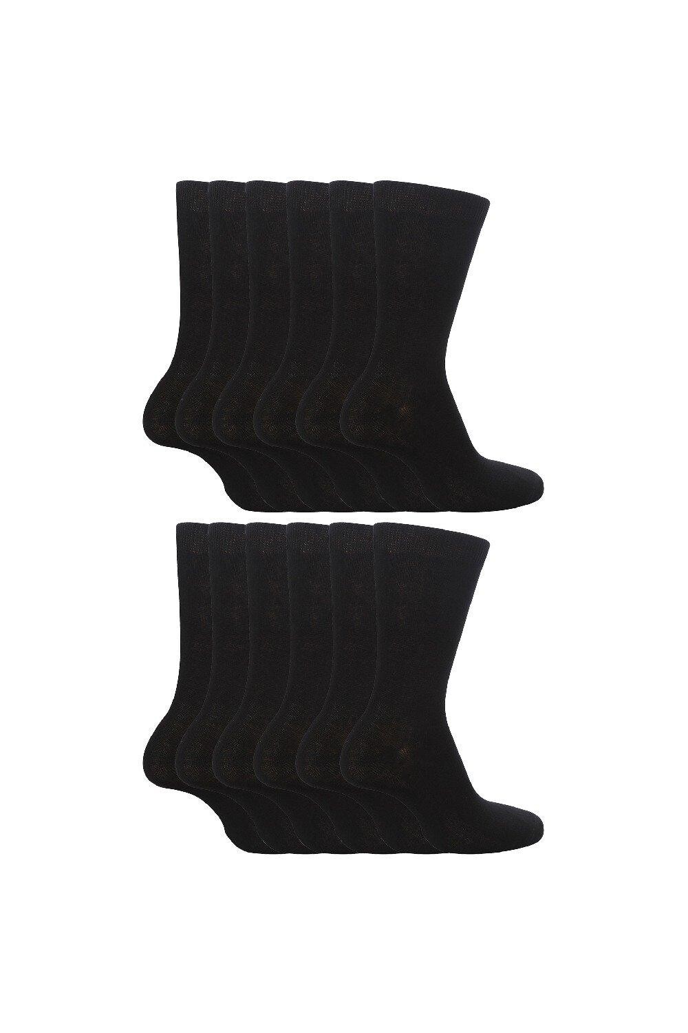 12 пар однотонных школьных мягких дышащих носков с высоким содержанием хлопка Sock Snob, черный
12 пар однотонных школьных мягких дышащих носков с высоким содержанием хлопка Sock Snob, черный