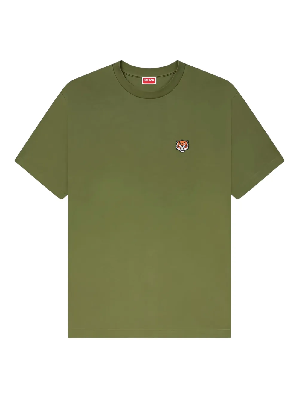 Футболка из хлопка с вышитым тигром KENZO, зеленый
Футболка из хлопка с вышитым тигром KENZO, зеленый