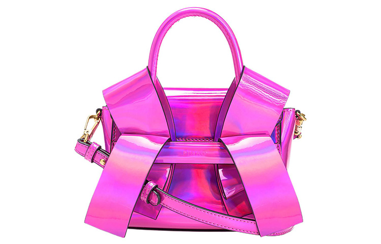 PINKO Кожаная сумка через плечо мини женская неоновая розовая
PINKO Кожаная сумка через плечо мини женская неоновая розовая