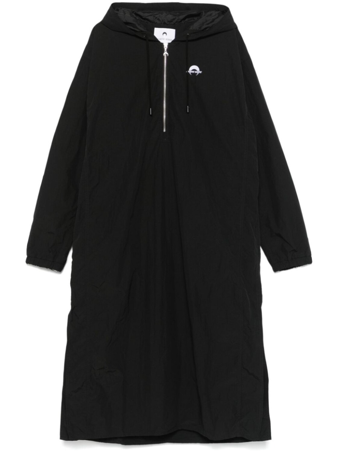 Толстовка с вышитым логотипом Marine Serre, черный
Толстовка с вышитым логотипом Marine Serre, черный