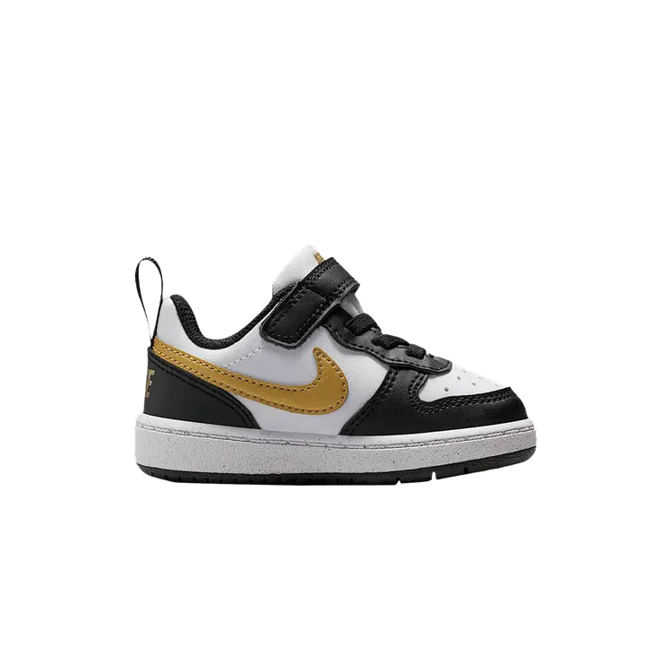 Кроссовки Nike Court Borough Low Recraft TD 'Black White Metallic Gold'
Кроссовки Nike Court Borough Low Recraft TD 'Black White Metallic Gold'