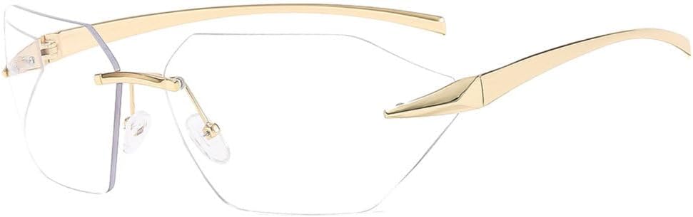 Модные ретро-солнцезащитные очки без оправы для женщин и мужчин, роскошные солнцезащитные очки, трендовые модели, защита от ультрафиолета UV400 generic, Gold Transparent
Модные ретро-солнцезащитные очки без оправы для женщин и мужчин, роскошные солнцезащитные очки, трендовые модели, защита от ультрафиолета UV400 generic, Gold Transparent