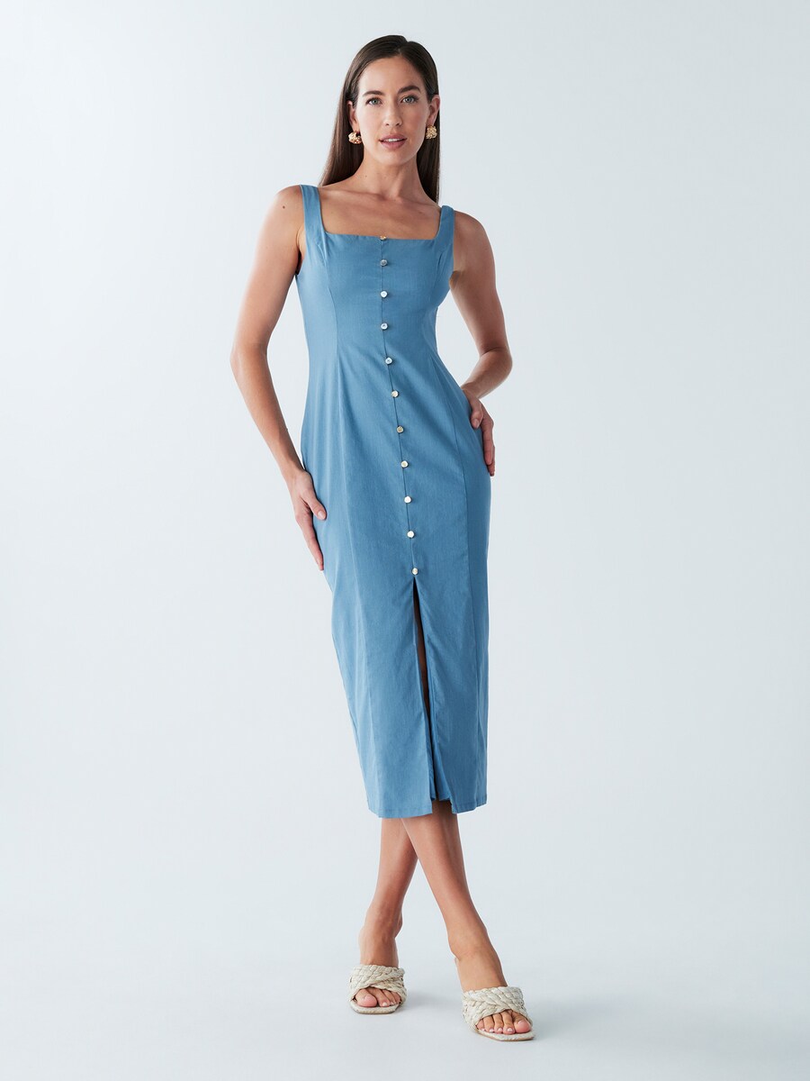 Миди платье BWLDR Zahlia, Light blue
Миди платье BWLDR Zahlia, Light blue