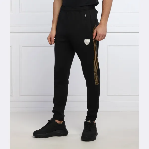 Спортивные брюки стандартного кроя Ea7, черный 
Спортивные брюки стандартного кроя Ea7, черный