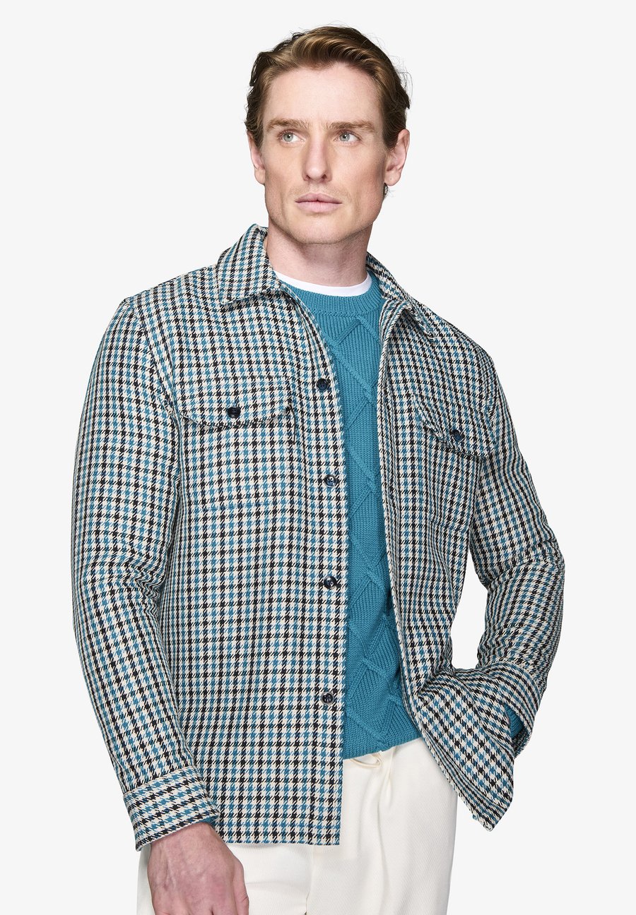 Куртка Dan John Summer jacket, Petrol Blue Pied De Poule/Blue
Куртка Dan John Summer jacket, Petrol Blue Pied De Poule/Blue