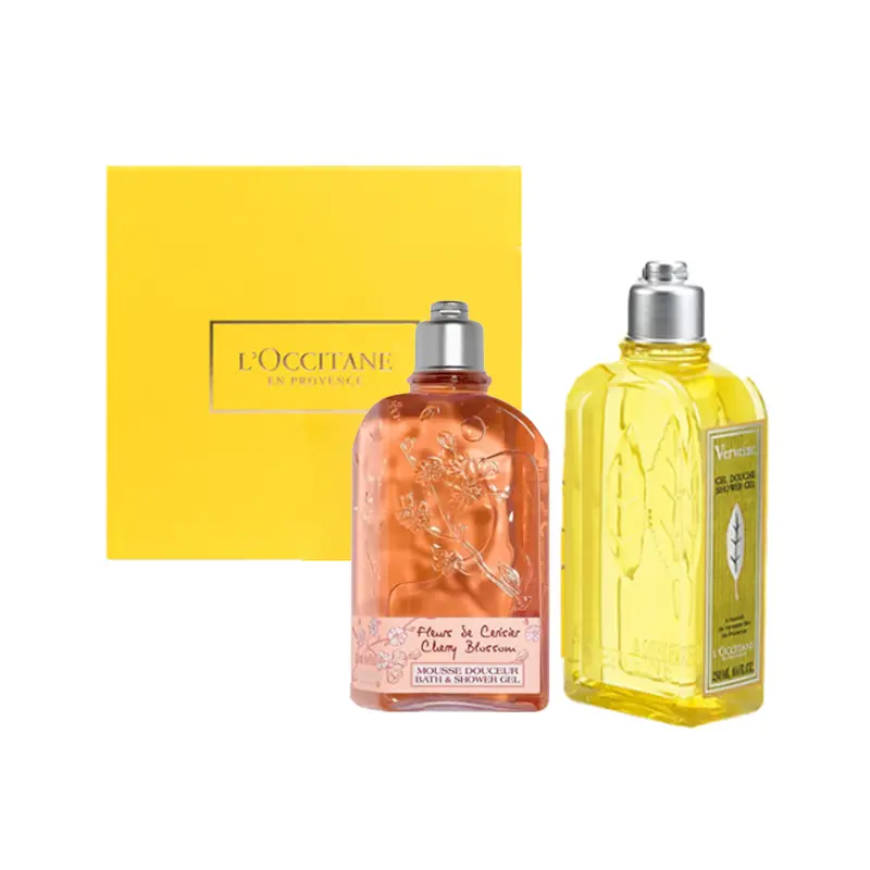 Набор для ухода с вишневым цветом: крем для рук и гель для душа для успокоения кожи LOCCITANE, Two-Piece Set: Cherry Blossom Shower Gel 250ml+Verbena Shower Gel 250ml
Набор для ухода с вишневым цветом: крем для рук и гель для душа для успокоения кожи LOCCITANE, Two-Piece Set: Cherry Blossom Shower Gel 250ml+Verbena Shower Gel 250ml