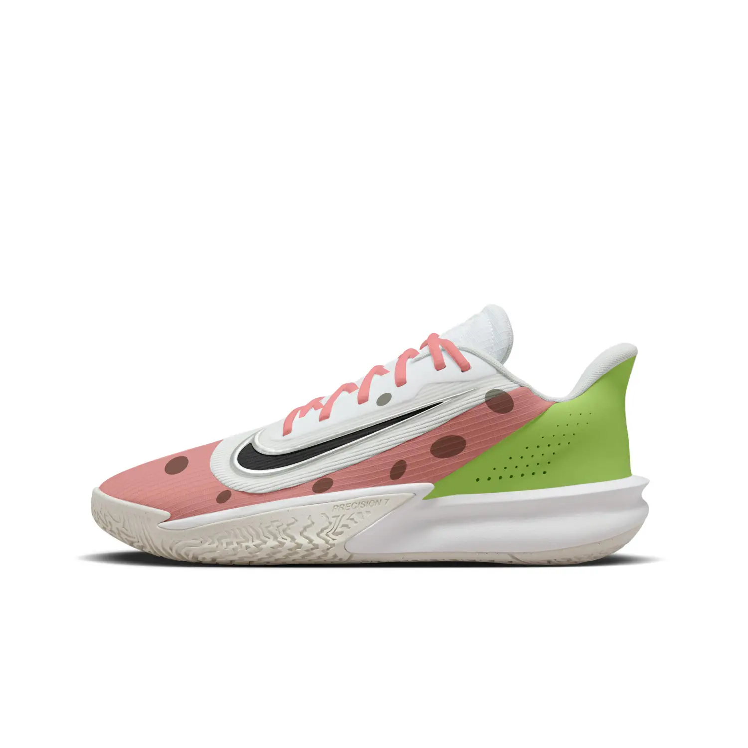 Nike Баскетбольные кроссовки Precision 7 с низким верхом, устойчивые к истиранию, розовые, мужские
Nike Баскетбольные кроссовки Precision 7 с низким верхом, устойчивые к истиранию, розовые, мужские