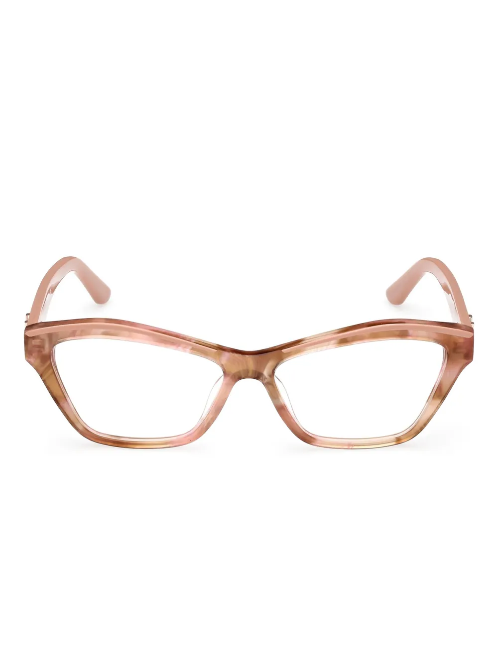 Очки в геометрической оправе GUESS EYEWEAR, розовый
Очки в геометрической оправе GUESS EYEWEAR, розовый