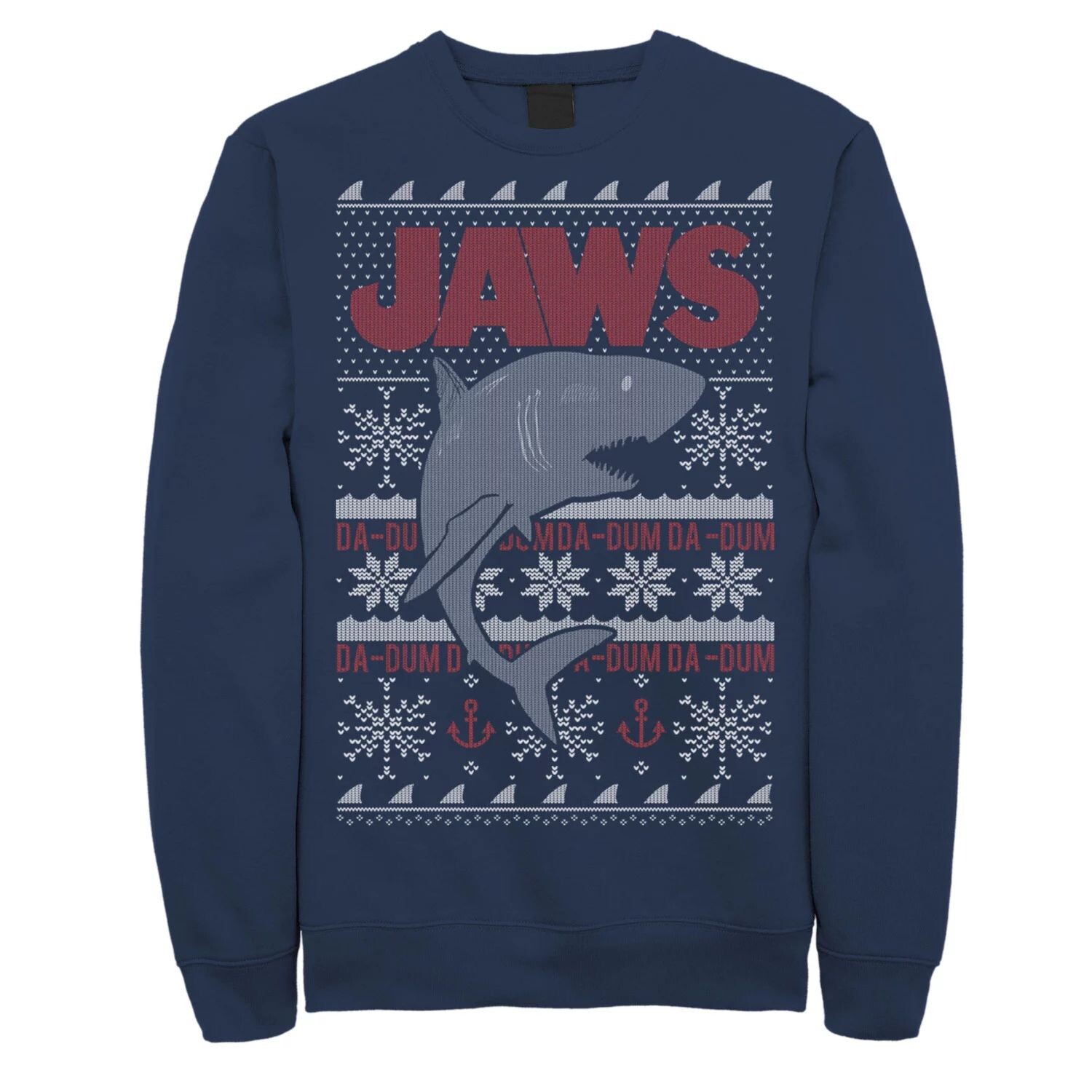 Мужской свитер Jaws Dun Dun Shark Ugly Christmas Sweater Толстовка Licensed Character
Мужской свитер Jaws Dun Dun Shark Ugly Christmas Sweater Толстовка Licensed Character