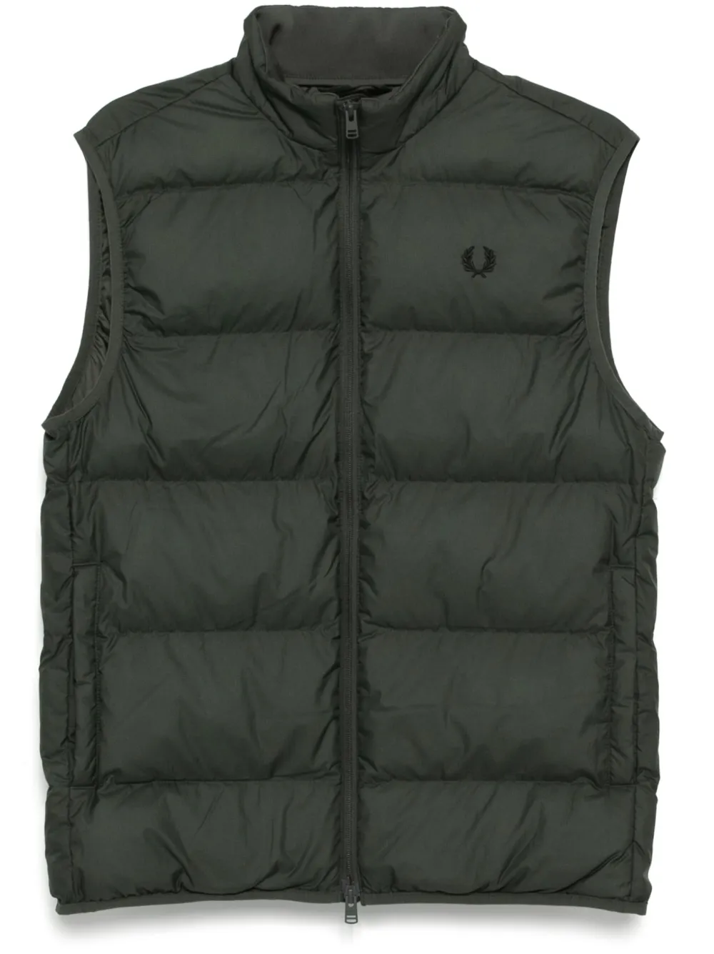 Пуховик с вышитым логотипом Fred Perry, зеленый
Пуховик с вышитым логотипом Fred Perry, зеленый