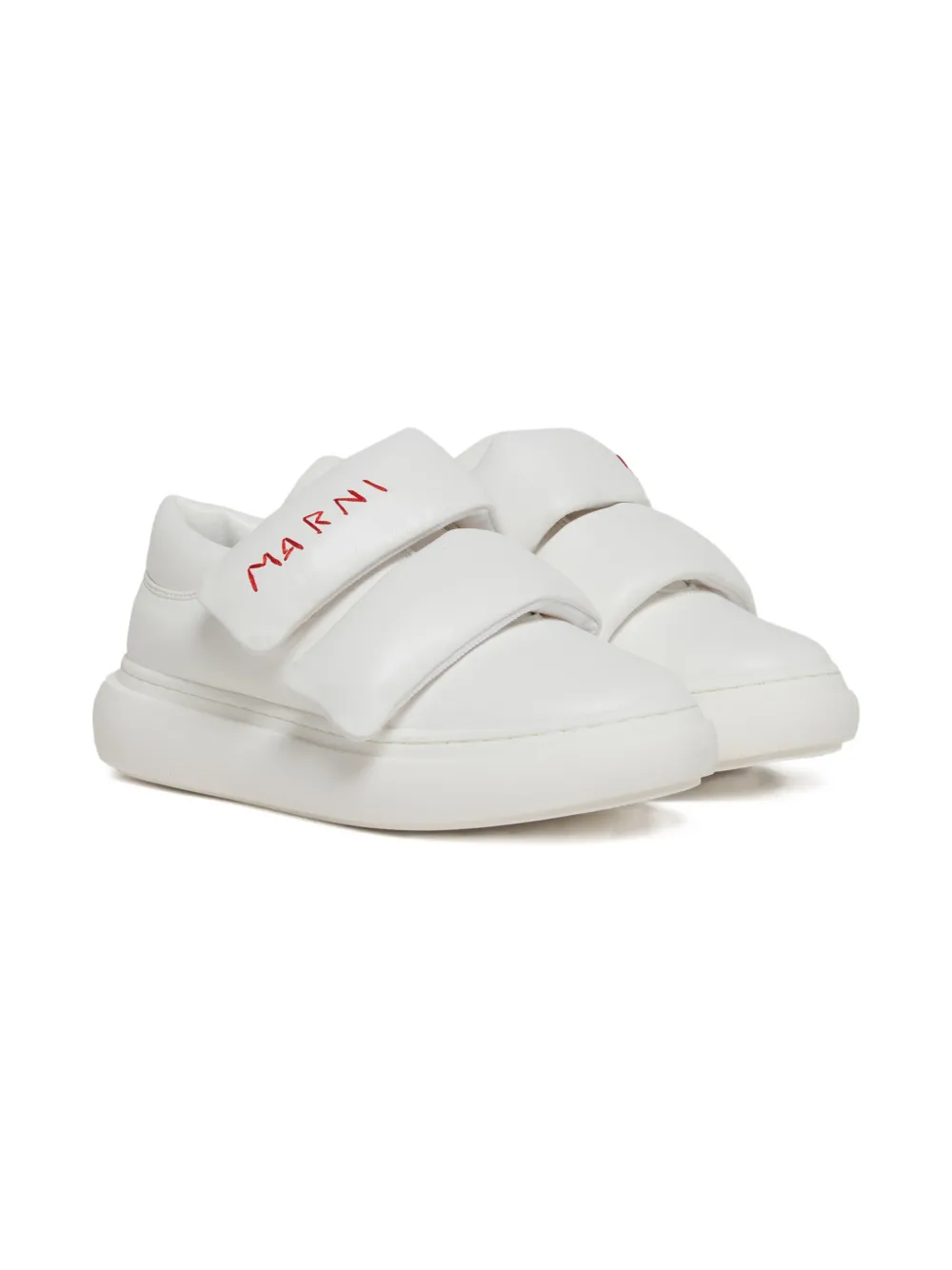 Кроссовки с логотипом Marni Kids, белый
Кроссовки с логотипом Marni Kids, белый