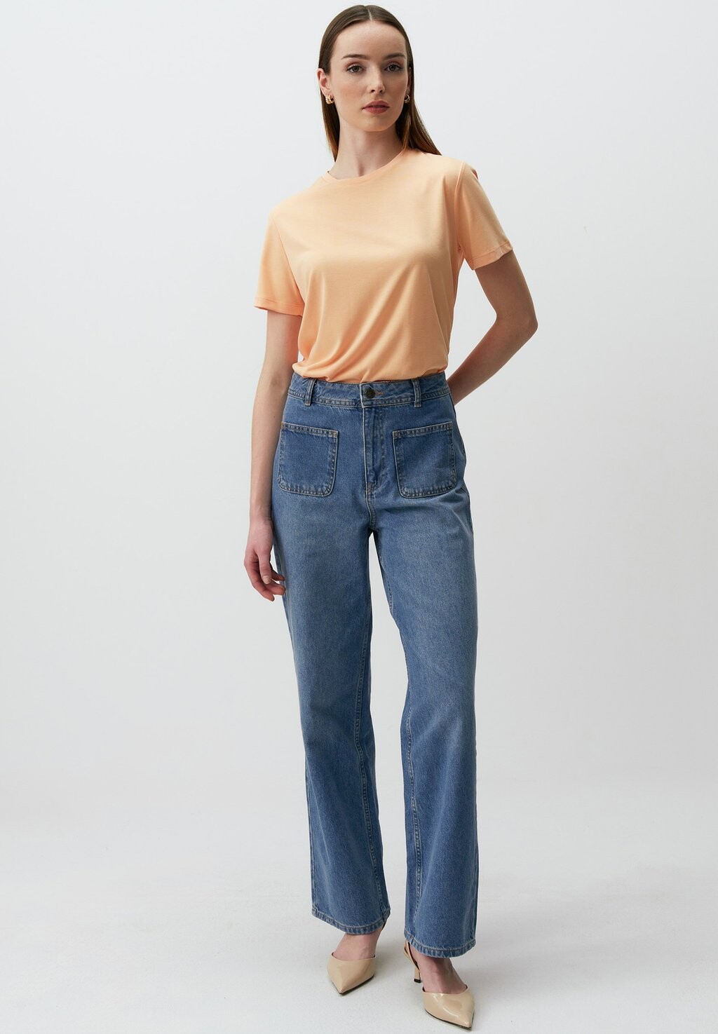 Базовая футболка STRAIGHT FIT CREW NECK SHORT SLEEVED Jimmy Key, оранжевый
Базовая футболка STRAIGHT FIT CREW NECK SHORT SLEEVED Jimmy Key, оранжевый