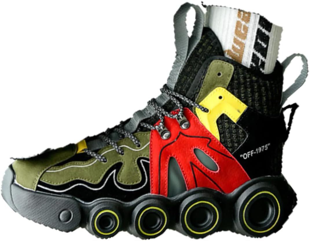 Стильные повседневные кроссовки с комфортной платформой для мужчин, на каждый день, высокие с толстой подошвой, цветные ретро кроссовки Lexamen, зеленый
Стильные повседневные кроссовки с комфортной платформой для мужчин, на каждый день, высокие с толстой подошвой, цветные ретро кроссовки Lexamen, зеленый