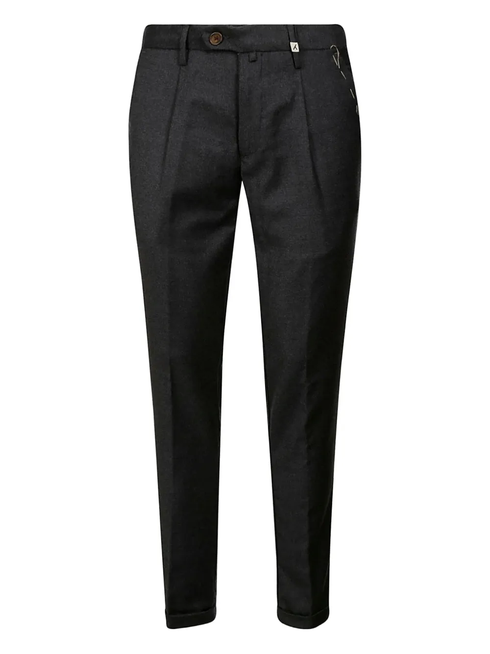 Шерстяные брюки прямого кроя Myths, серый
Шерстяные брюки прямого кроя Myths, серый