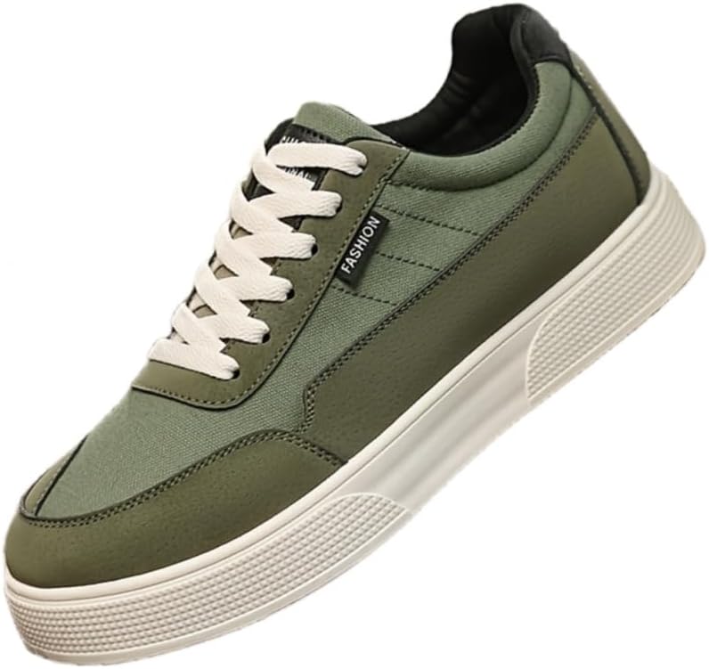 Мужские повседневные спортивные кроссовки - легкие, дышащие, низкие, уличный стиль, подходят для прогулок по городу и повседневной носки Clolinde, зеленый
Мужские повседневные спортивные кроссовки - легкие, дышащие, низкие, уличный стиль, подходят для прогулок по городу и повседневной носки Clolinde, зеленый