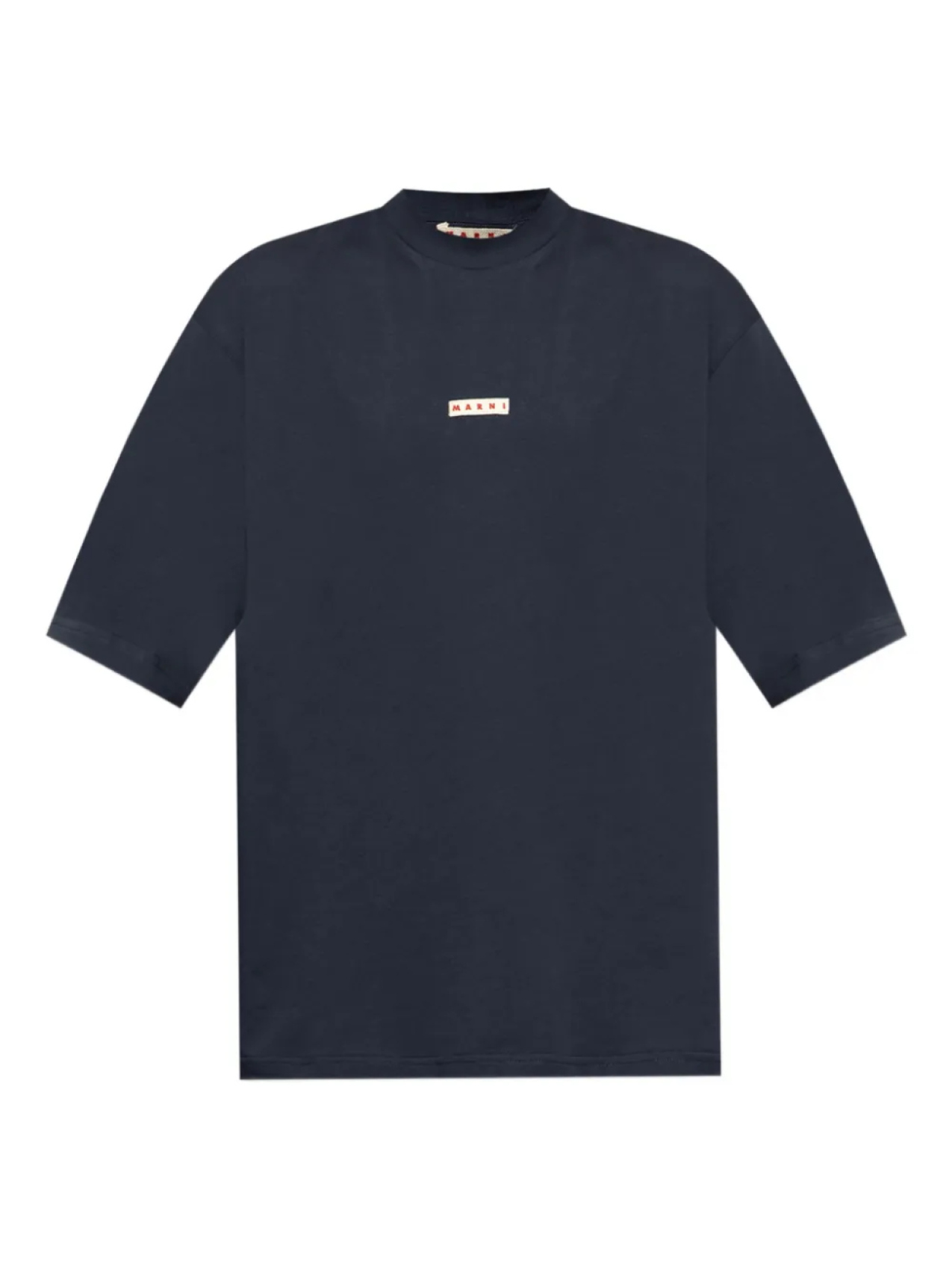 Футболка с круглым вырезом и логотипом Marni, синий
Футболка с круглым вырезом и логотипом Marni, синий