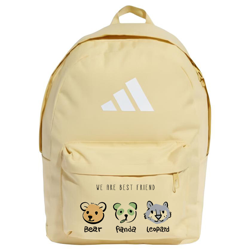 Adidas Полиэстеровый рюкзак с тиснёным узором большой унисекс жёлтый, Three animals
Adidas Полиэстеровый рюкзак с тиснёным узором большой унисекс жёлтый, Three animals