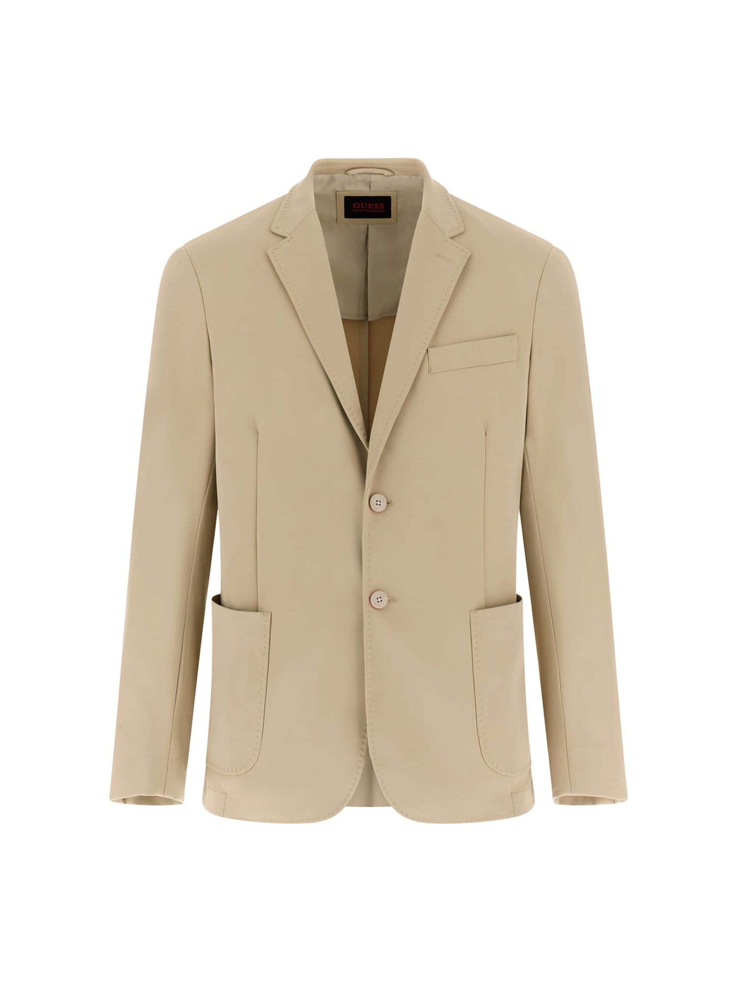 GUESS Пиджак классического кроя в бежевом цвете
GUESS Пиджак классического кроя в бежевом цвете