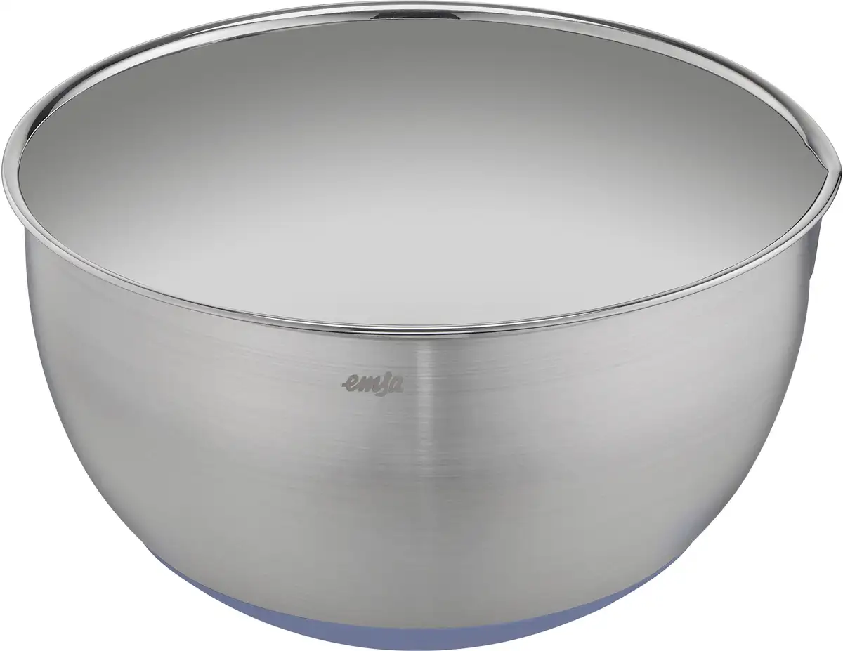 Чаша Emsa "Emsa K32722 Prep&Bake Чаша из нержавеющей стали 22 см", 1 шт., из нержавеющей стали, нескользящее основание, сливная кромка для точного выливания Ø 22 см, цвет Edelstahl/Blau
Чаша Emsa "Emsa K32722 Prep&Bake Чаша из нержавеющей стали 22 см", 1 шт., из нержавеющей стали, нескользящее основание, сливная кромка для точного выливания Ø 22 см, цвет Edelstahl/Blau