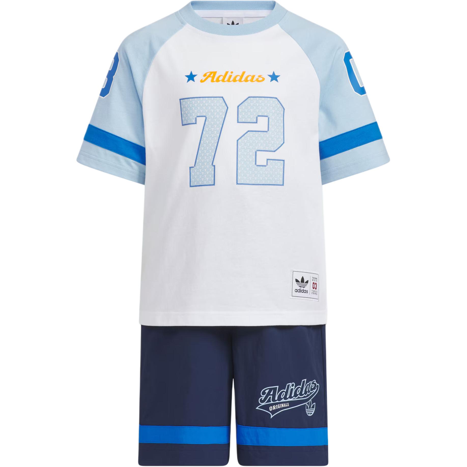 Adidas Повседневная спортивная одежда ORIGINALS белый/темный индиго для детей 3-7 лет
Adidas Повседневная спортивная одежда ORIGINALS белый/темный индиго для детей 3-7 лет