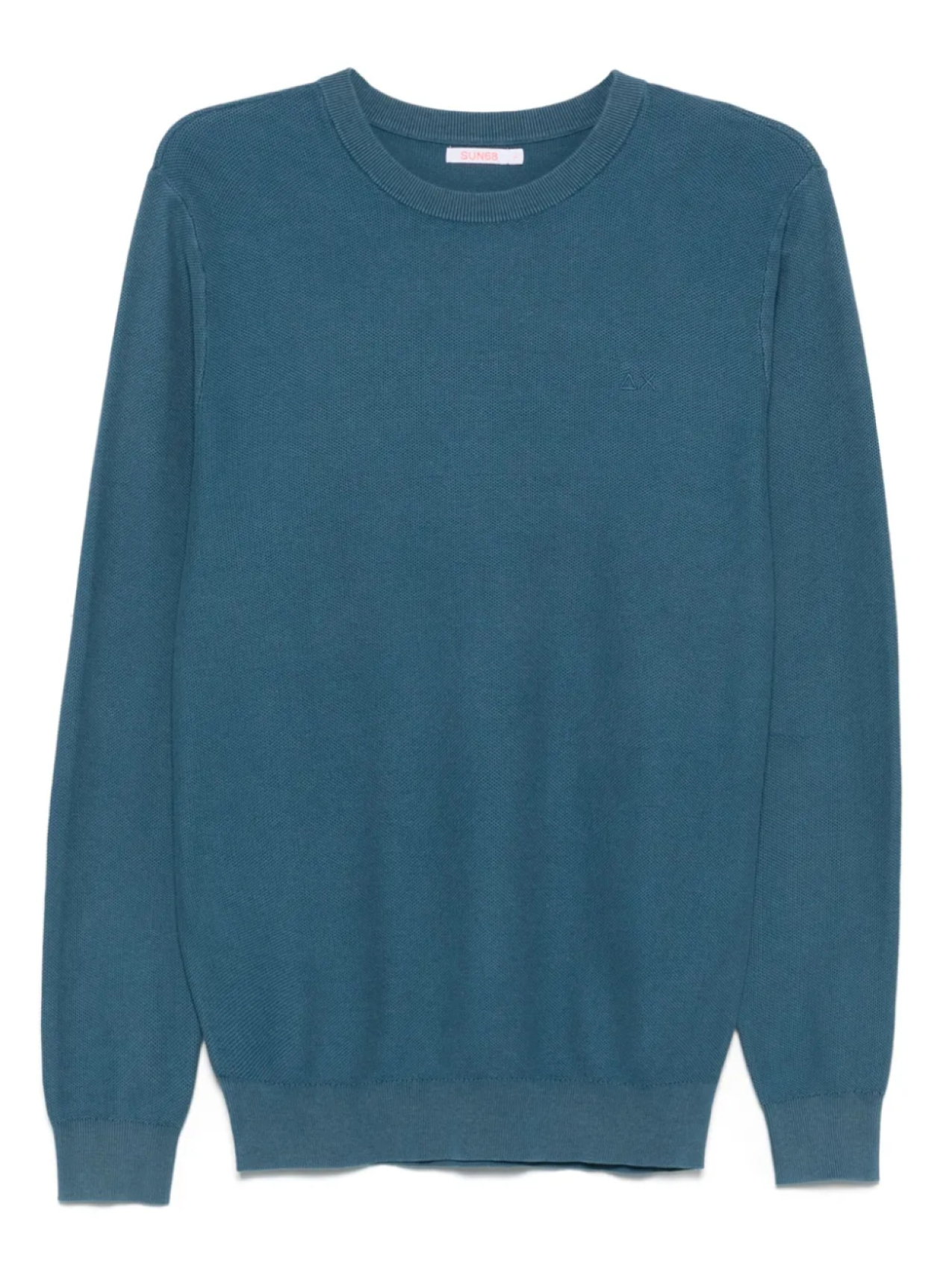 Sun 68 свитер из ткани пике, синий 
Sun 68 свитер из ткани пике, синий