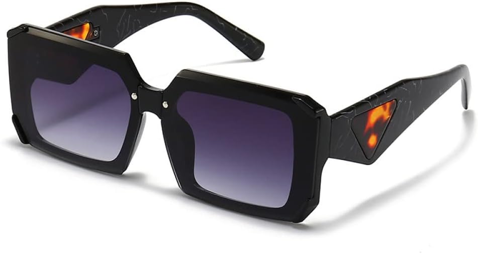 Солнцезащитные очки треугольной формы для мужчин, очки для вождения, женские солнцезащитные очки в винтажном стиле без оправы с леопардовым принтом, защита от УФ-излучения UV400 LANGSER, Black Double Gray
Солнцезащитные очки треугольной формы для мужчин, очки для вождения, женские солнцезащитные очки в винтажном стиле без оправы с леопардовым принтом, защита от УФ-излучения UV400 LANGSER, Black Double Gray