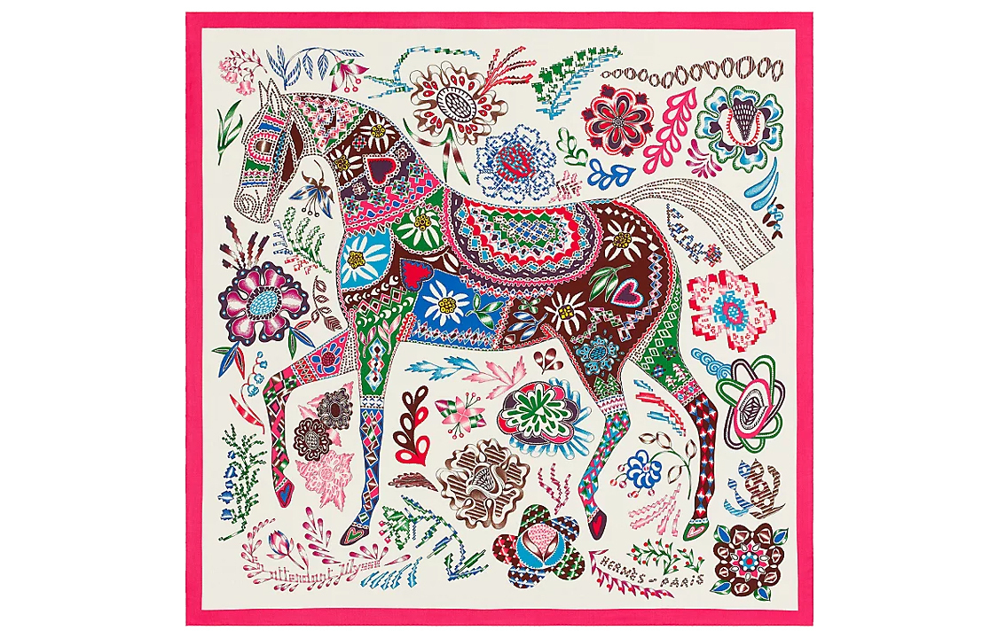 Шаль женская разноцветная HERMES
Шаль женская разноцветная HERMES