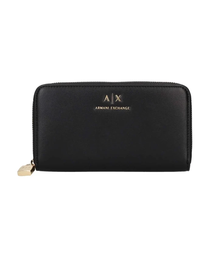 Кошелек на молнии Armani Exchange, черный
Кошелек на молнии Armani Exchange, черный