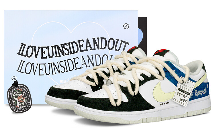 Кроссовки Nike Dunk Skateboard Shoes Men Low-Top White Black Blue
Кроссовки Nike Dunk Skateboard Shoes Men Low-Top White Black Blue