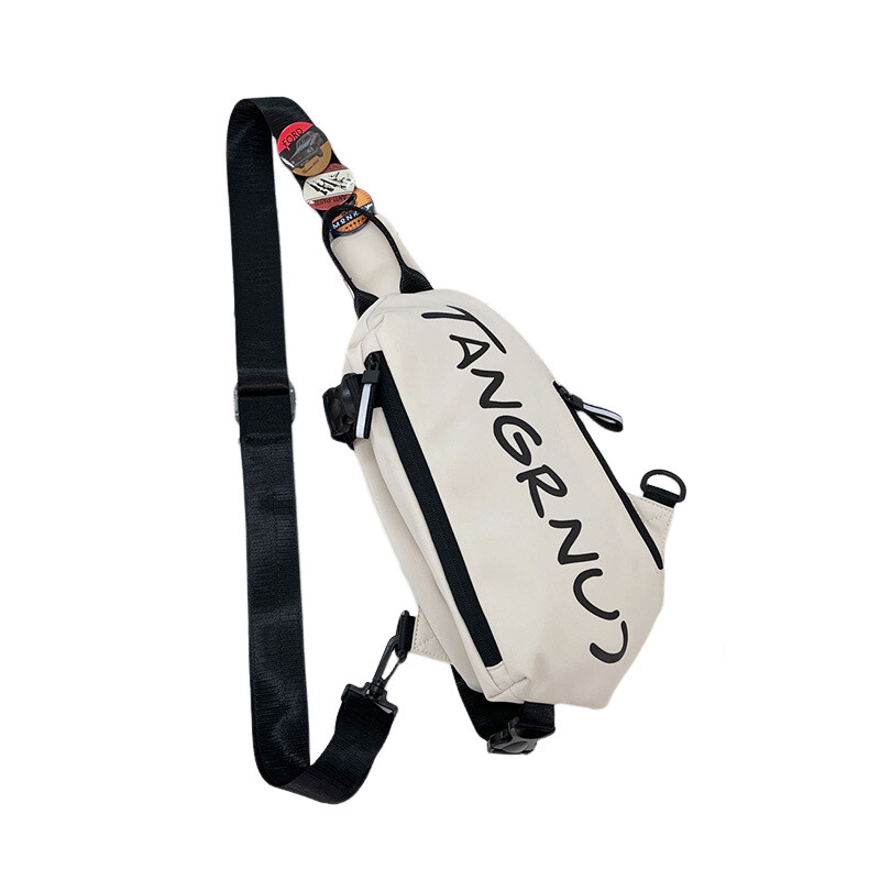 Мужская сумка через плечо Barang Balang, Белый + значок + кулон
Мужская сумка через плечо Barang Balang, Белый + значок + кулон