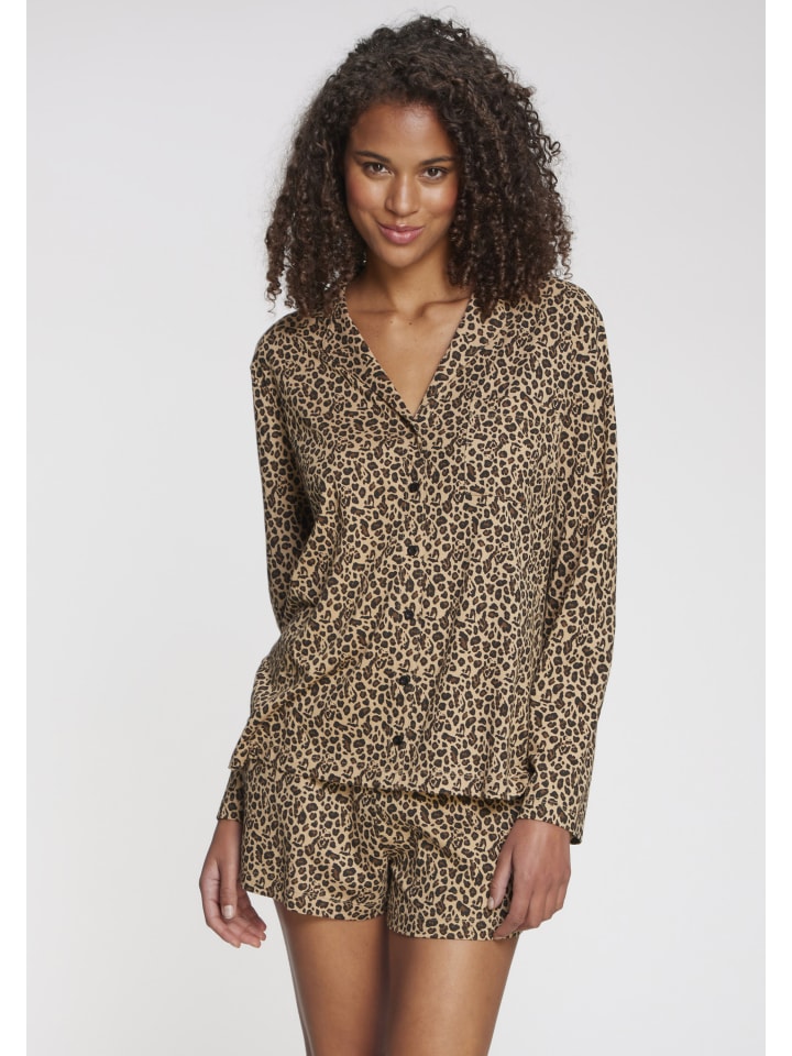 Пижамные шорты в коричнево-черный узор s.Oliver
Пижамные шорты в коричнево-черный узор s.Oliver