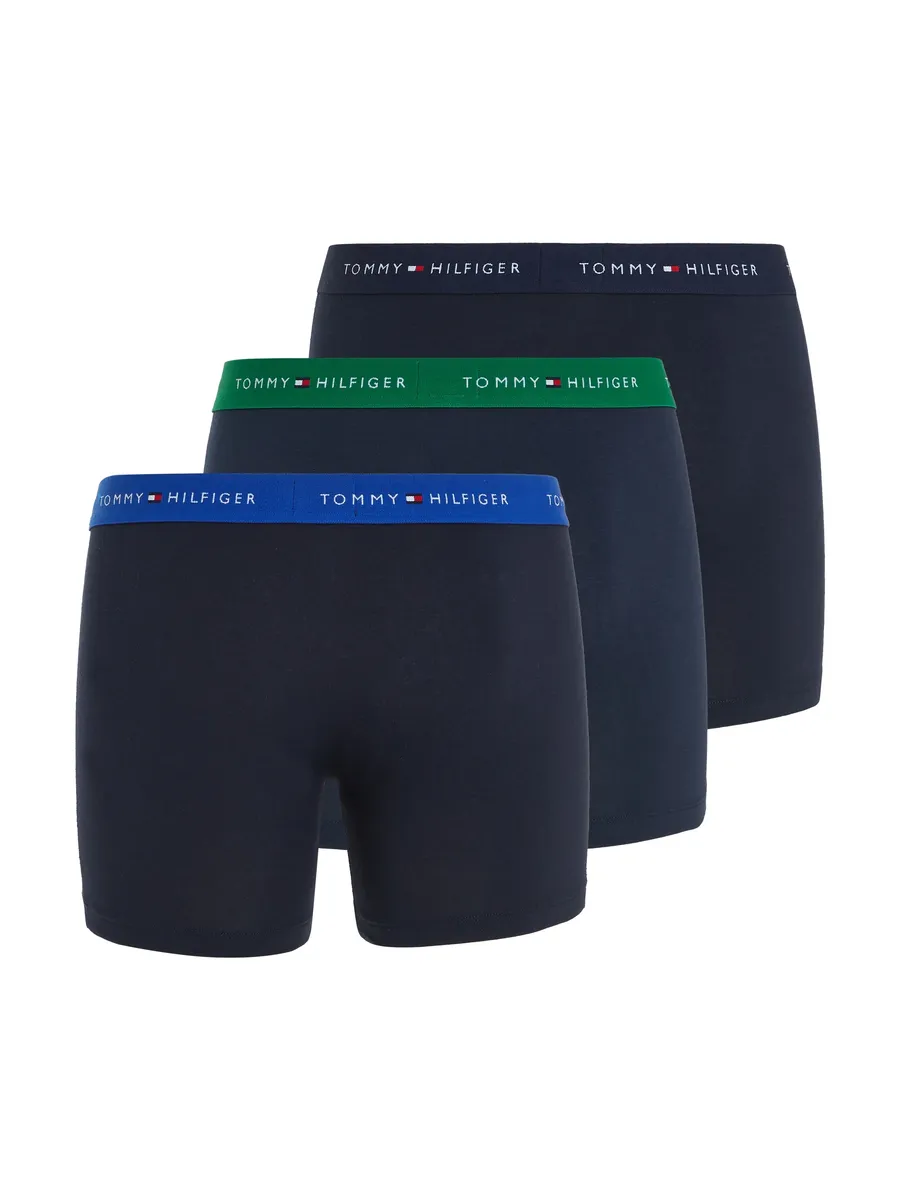 Tommy Hilfiger Underwear Boxer "3P BOXER BRIEF WB" (3 шт. в упаковке), с удлиненными штанинами, синий
Tommy Hilfiger Underwear Boxer "3P BOXER BRIEF WB" (3 шт. в упаковке), с удлиненными штанинами, синий