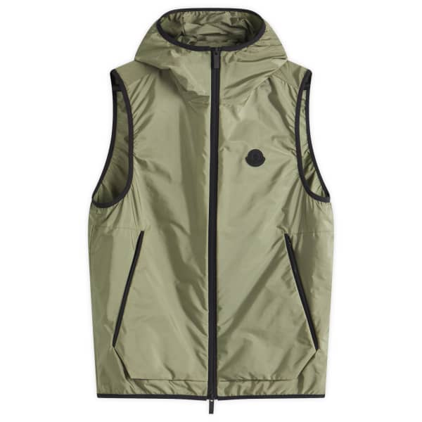 Жилет Moretan eco nylon technology Moncler, зеленый
Жилет Moretan eco nylon technology Moncler, зеленый