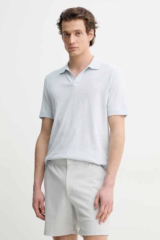 Поло с добавлением льна Marc O'Polo, синий
Поло с добавлением льна Marc O'Polo, синий