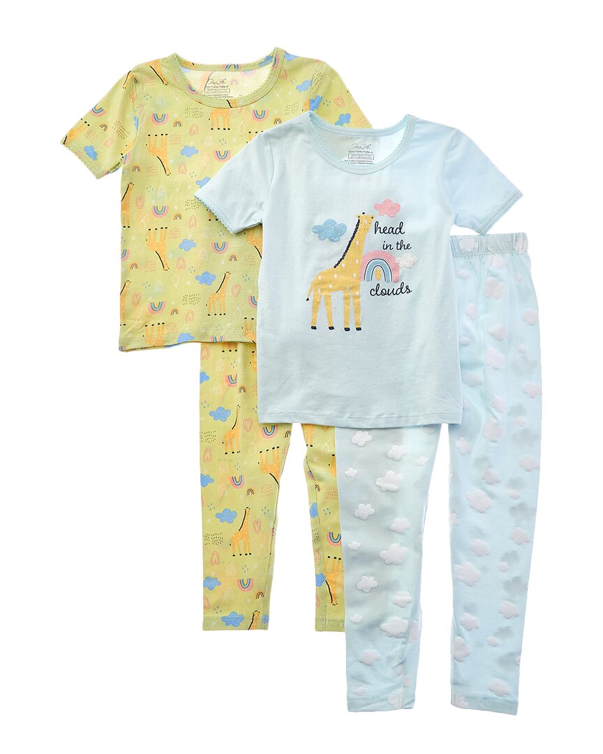 Пижамный комплект Rene Rofe Pretty Pearl Snug Fit из 4 предметов René Rofé, зеленый 
Пижамный комплект Rene Rofe Pretty Pearl Snug Fit из 4 предметов René Rofé, зеленый