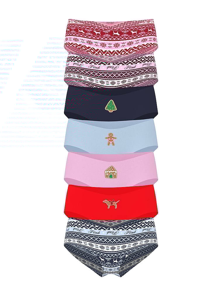 7 трусиков-шорт, которые не видны Pink, smooth holiday fair isle pack
7 трусиков-шорт, которые не видны Pink, smooth holiday fair isle pack