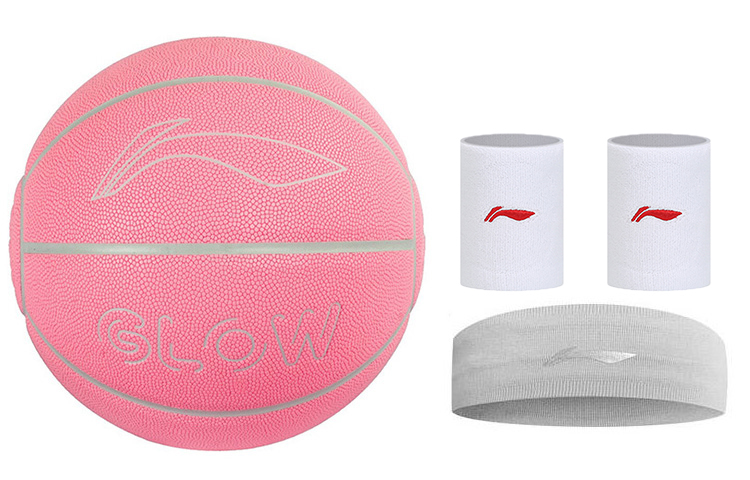 LINING Баскетбольный мяч badfive pu розовый размер 7 светящийся в темноте unisex
LINING Баскетбольный мяч badfive pu розовый размер 7 светящийся в темноте unisex