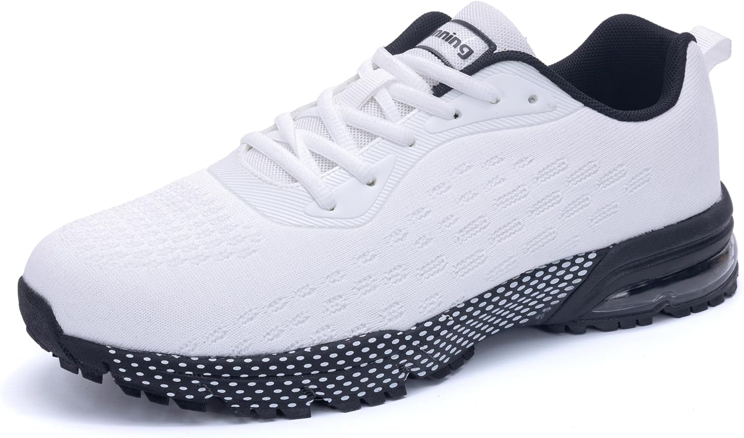 Мужские кроссовки для бега и ходьбы, противоскользящие, повседневные модные кеды, теннисные спортивные обувь для тренировок и путешествий Pasick, белый/черный
Мужские кроссовки для бега и ходьбы, противоскользящие, повседневные модные кеды, теннисные спортивные обувь для тренировок и путешествий Pasick, белый/черный